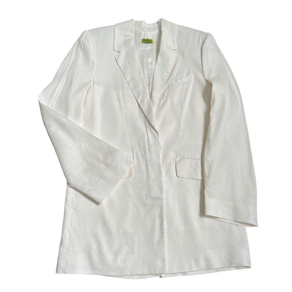 GAUGE81 Naola Blazer in White - Picture 2 of 7